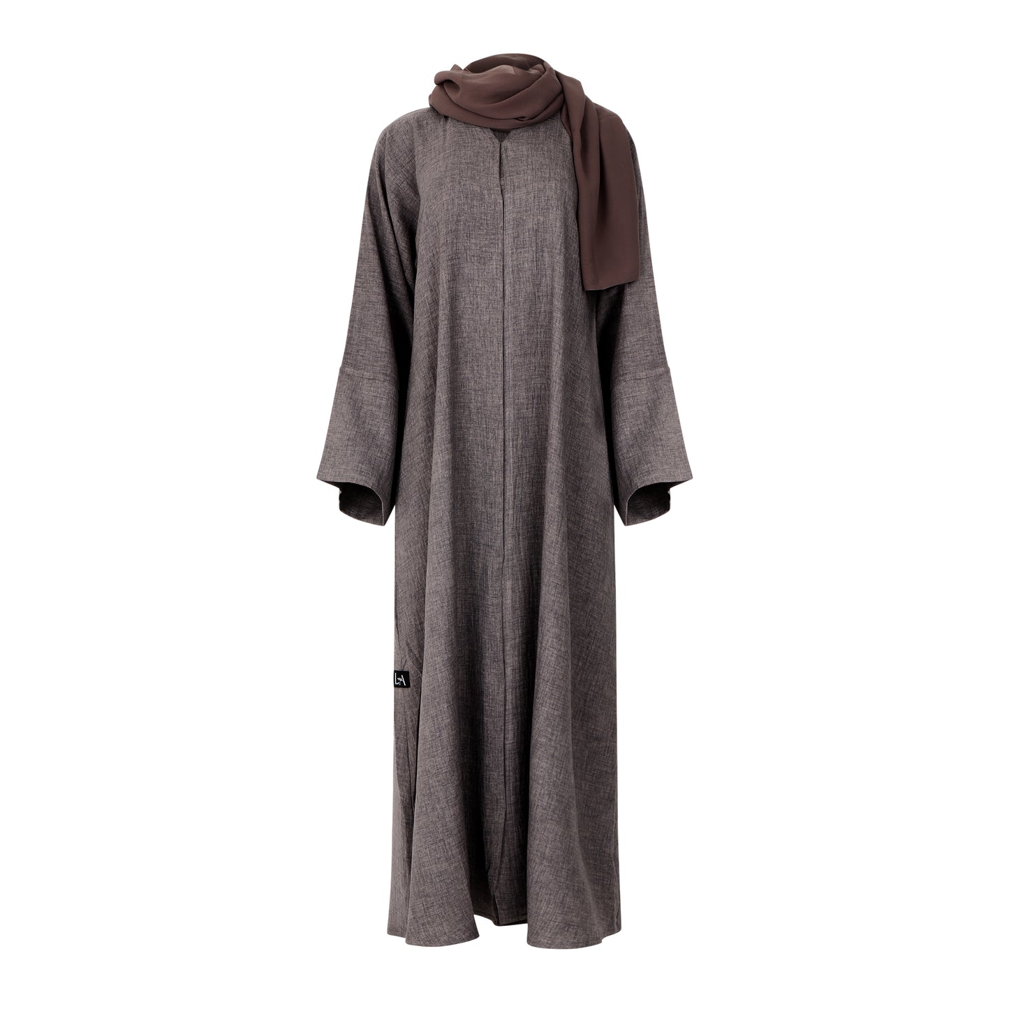 Purple Grey Antique Abaya