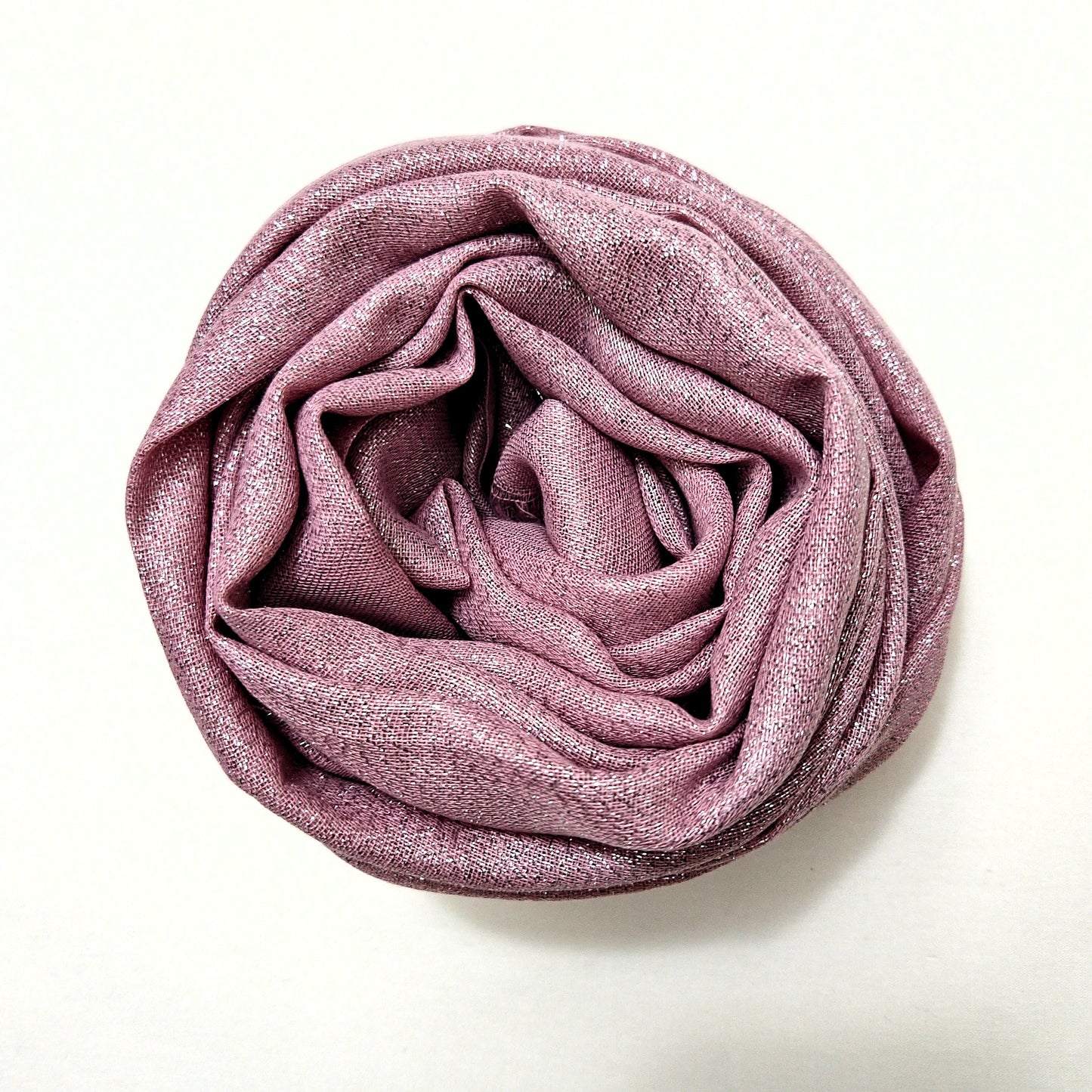 Pink Shimmer Hijab
