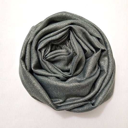 Green Shimmer Hijab