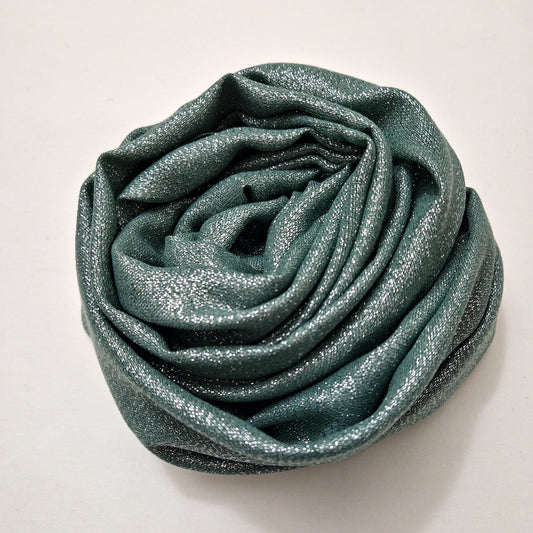 Turquoise Shimmer Hijab