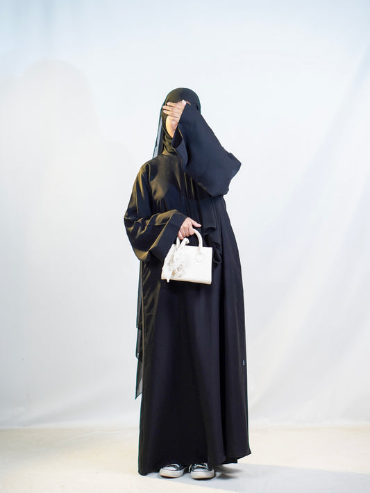 Shadow Weave Abaya