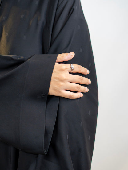 Shadow Weave Abaya
