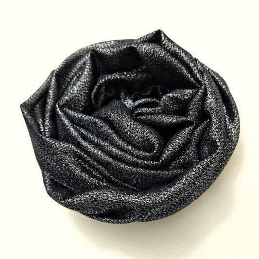 Black Shimmer Hijab